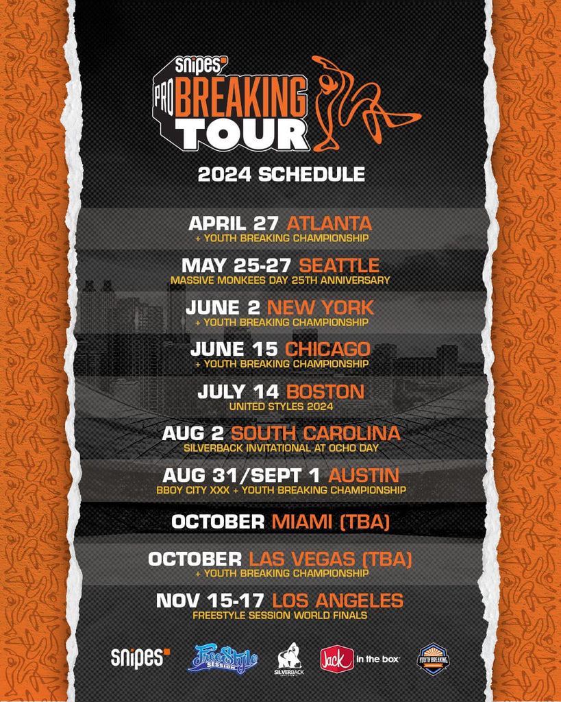 2024 Tour Schedule