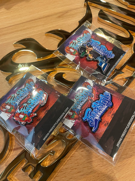 Freestyle Session Pins