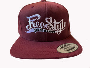 Freestyle Session Hat - Maroon